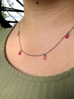 Pink floral Necklace