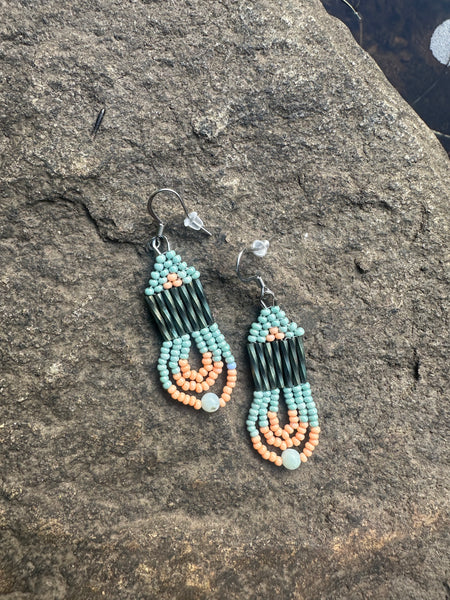 Mini Amazonite Earrings