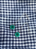 Moss agate Floral Threaders