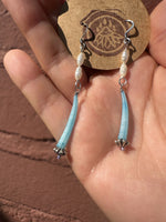 Sky Dentalium Earrings