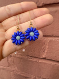 Cobalt Amazonite Threaders