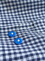 Electric Howlite Floral Threaders