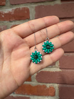 Moss agate Floral Threaders