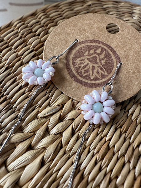 Pearly Amazonite Threaders