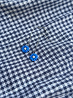 Electric Howlite Floral Threaders