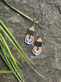 Mini Howlite Earrings