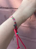 Sweet Pea Flower Bracelet